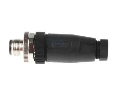 Product image for M12,MALE,STRAIGHT,A CODE,4P,PG7,GOLD