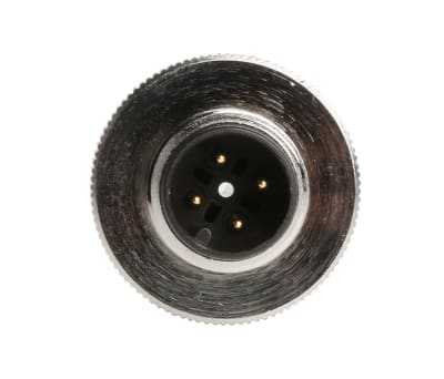 Product image for M12,MALE,STRAIGHT,A CODE,4P,PG9,GOLD