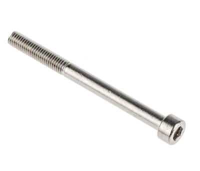 Product image for A2 s/steel hex socket cap screw,M5x60