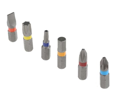 Product image for 32 Piece Colour ring bit set