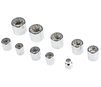 Product image for 35PC 1/4"& 3/8"DR LOW PROFILE SOCKET SET