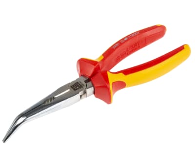 Product image for 200 mm Insulated Bent Long Nose Pliers