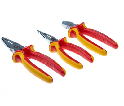 Product image for 9 Pc Insulated Pliers and SD Set