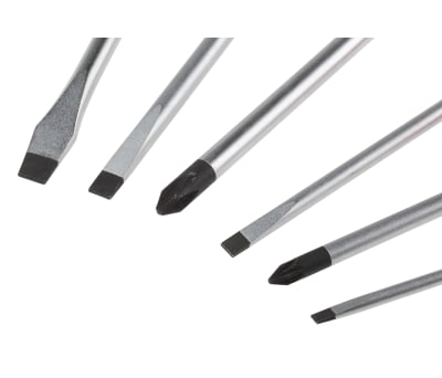 Product image for 6 Pc C-PLUS SDr Set - Slotted/Pozidriv