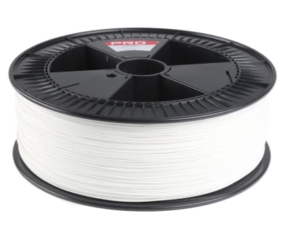 Product image for RS Pro White PLA 1.75mm filament 2.3kg