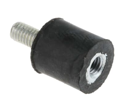 Product image for Stud Mount (M/F) 8x8mm M3x6 60 ShA