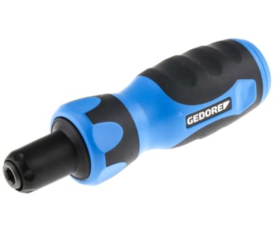 Product image for Gedore 1/4 in Hex Pre-Settable Torque Screwdriver, 0.2 → 1.5Nm