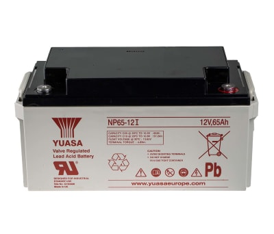 Product image for Yuasa NP65-12I Lead Acid Battery - 12V, 65Ah