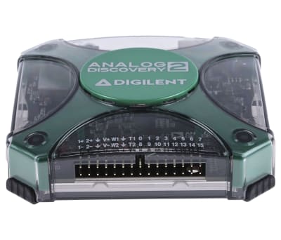 Product image for Digilent Analog Discovery 2 PC Based Oscilloscope, 30MHz, 2 Channels