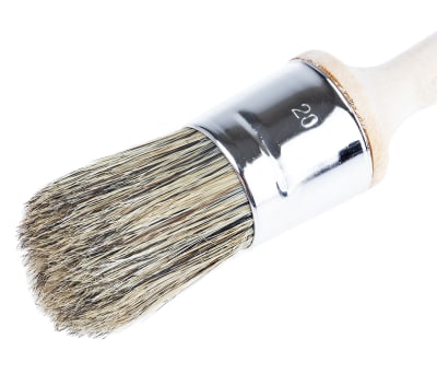 Product image for Wooden handle brush, 28mm dia