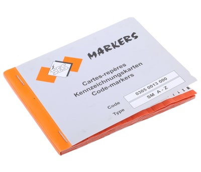 Product image for CABLE MARKER BOOK  A-Z