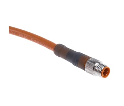 Product image for CONNECTION CABLE, M8 4-PIN, STRAIGHT