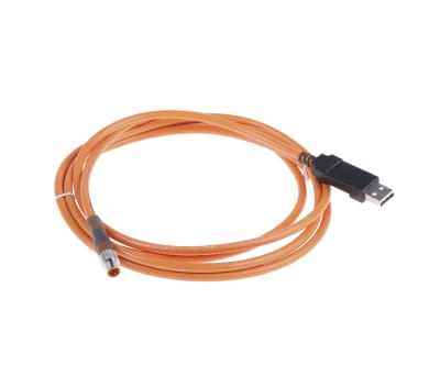 Product image for CONNECTION CABLE, M8 4-PIN, STRAIGHT