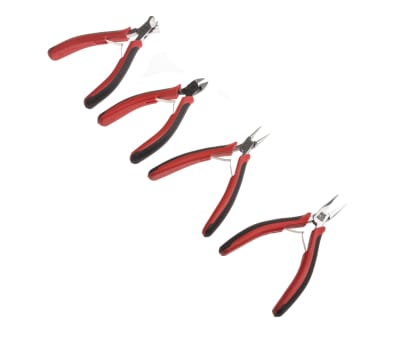 Product image for 4 Piece Precision Plier Set (Premium)