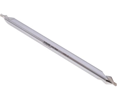 Product image for Dormer HSS-E Centre Drill Bit, 2 mm, 6 mm x 100 mm