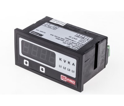 Product image for Dig Voltmeter, 48x96, 1Ph, 40-300V ac/dc