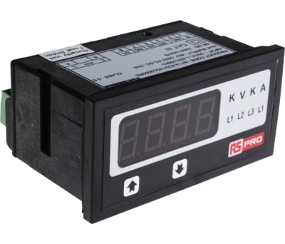 Product image for Dig Voltmeter, 48x96, 3Ph, 40-300V ac/dc