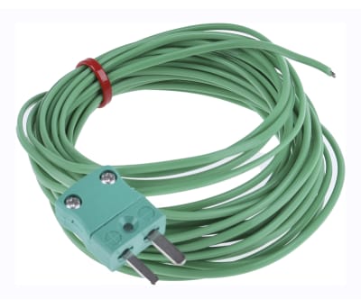 Product image for Type K Exp.Junction Thermocouple PFA 5m