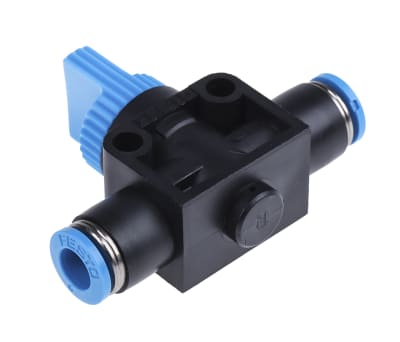 Product image for 2/2 SHUT-OFF VALVE 6MM PUSH-IN