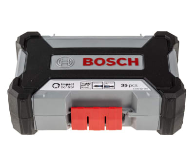 Product image for Bosch Impact Bit Set 35 Pieces, Phillips, Pozidriv, Torx