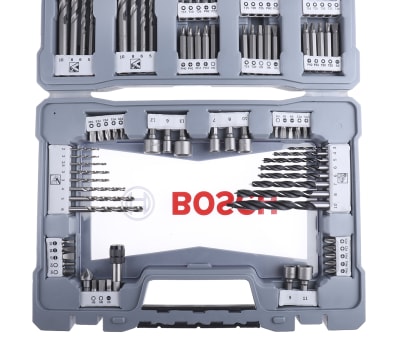 Bosch 105 Piece Masonry Twist Drill Bit Set, 2mm to 20mm - RS