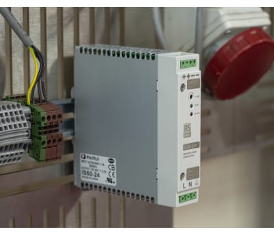 Product image for DIN RAIL POWER SUPPLY, 50W, 24V OUTPUT