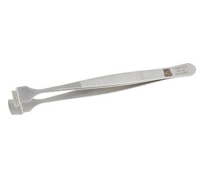 Product image for WAFER TWEEZERS SERRATED HANDLES 125MM