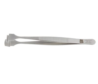 Product image for WAFER TWEEZERS SERRATED HANDLES 125MM