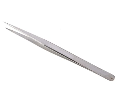 Product image for RS PRO 140, Stainless Steel, Extra Fine, Tweezers