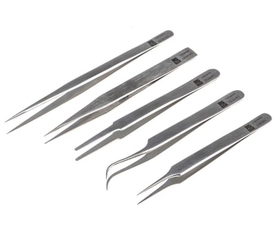 Product image for Kit of 5 tweezers