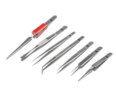 Product image for Kit of 7 tweezers