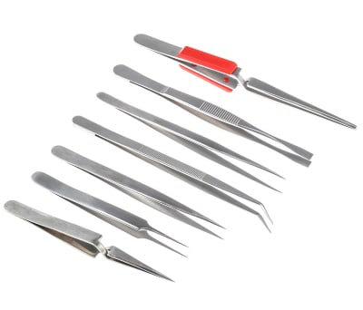 Product image for Kit of 7 tweezers