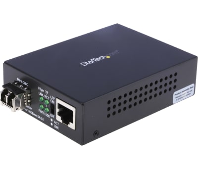 Product image for GIGABIT FIBER MEDIA CONVERTER - MM/LC