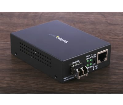 Product image for GIGABIT FIBER MEDIA CONVERTER - MM/LC