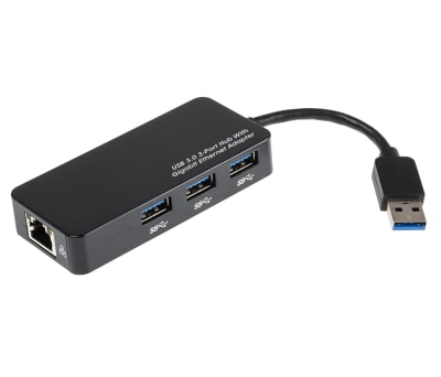 Product image for USB 3.0 3-port Hub With Gigabit