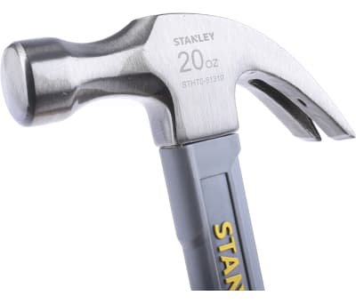 Product image for Stanley Carbon Steel Claw Hammer, 570g