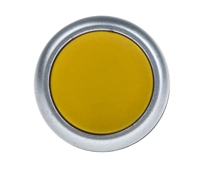 Product image for Yellow 1 NO Spring Return Pushbutton