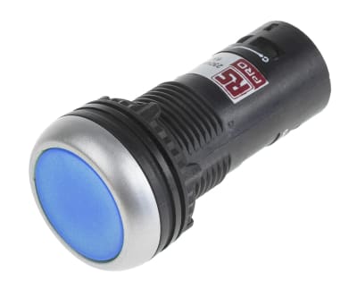 Product image for BLUE 1 NO SPRING RETURN PUSHBUTTON