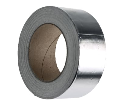 Product image for RS PRO Aluminium Tape 0.08mm, W.50mm, L.45m