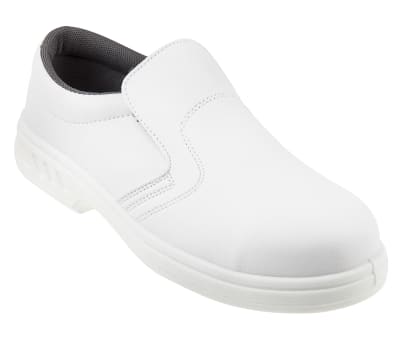 Product image for STEELITE SLIP ON SAFETY SHOE 7 WHITE