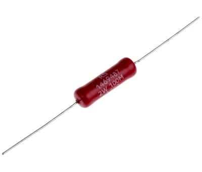 Product image for High Volt. Axial Resistor 2.5W 10KV 100M