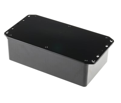 Product image for ABS Flanged Case, Black, 210x112x61