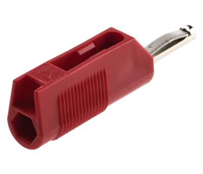 Product image for PLUG 4MM VSB20 RED