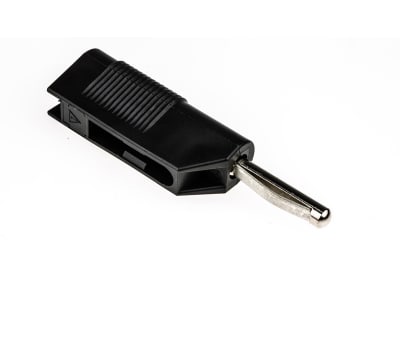 Product image for PLUG 4MM VSB20 BLACK