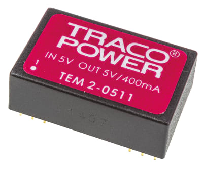 Product image for TEM20511 regulated DC-DC,5V 2W