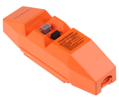 Product image for Powerbreaker Inline Mains RCD Connector Adapter 2 Pole ,Rated At 16A,230 V ac