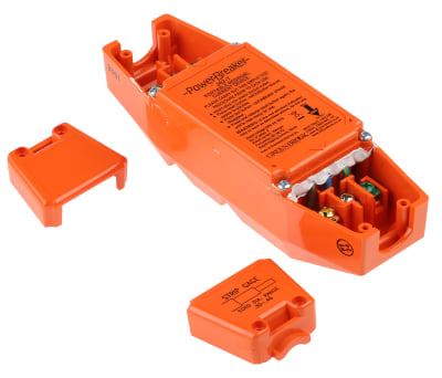 Product image for Powerbreaker Inline Mains RCD Connector Adapter 2 Pole ,Rated At 16A,230 V ac