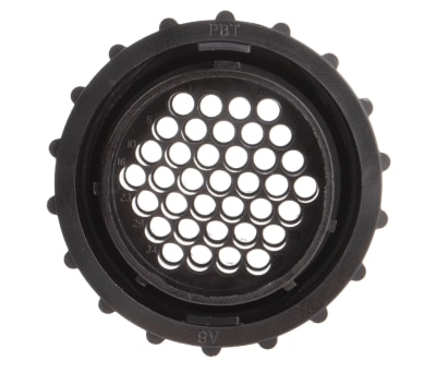 Product image for 37 way pin contact cbl mnt plug,13A,ser1