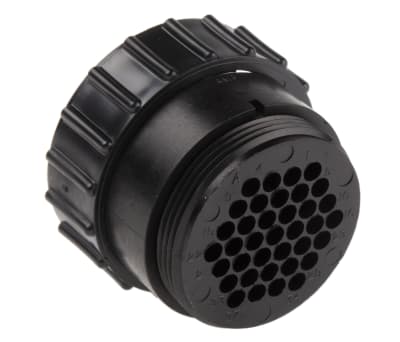 Product image for 37 way pin contact cbl mnt plug,13A,ser1