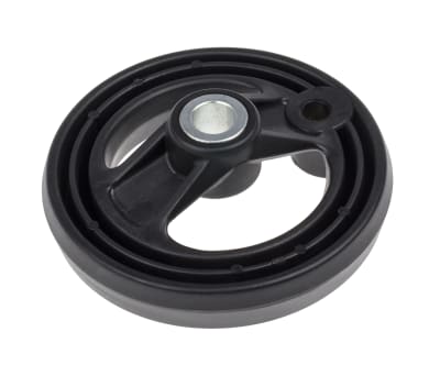 Product image for Two spoke handwheel+revolving handle